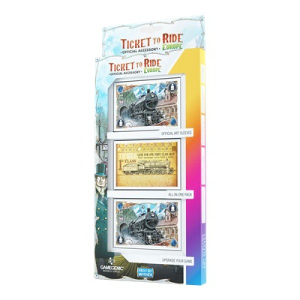 Sleeves - Gamegenics - Aventuriers du rail Europe