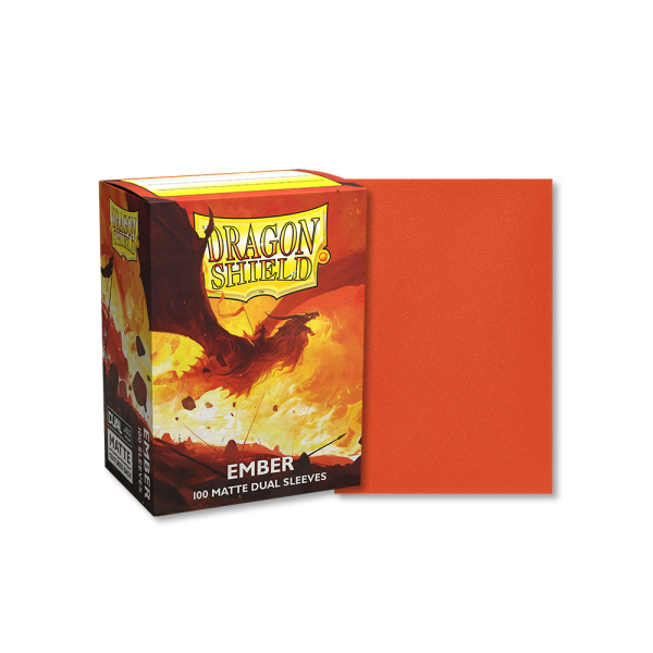 Sleeves - Dragon Shield Standard - Dual Matte - Ember – Image 2