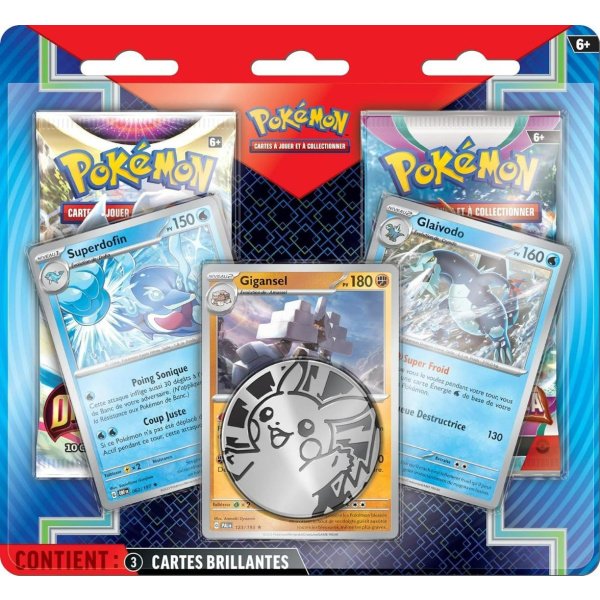 Pokémon Duopack - Avril 2024 - 3 Cartes Promo