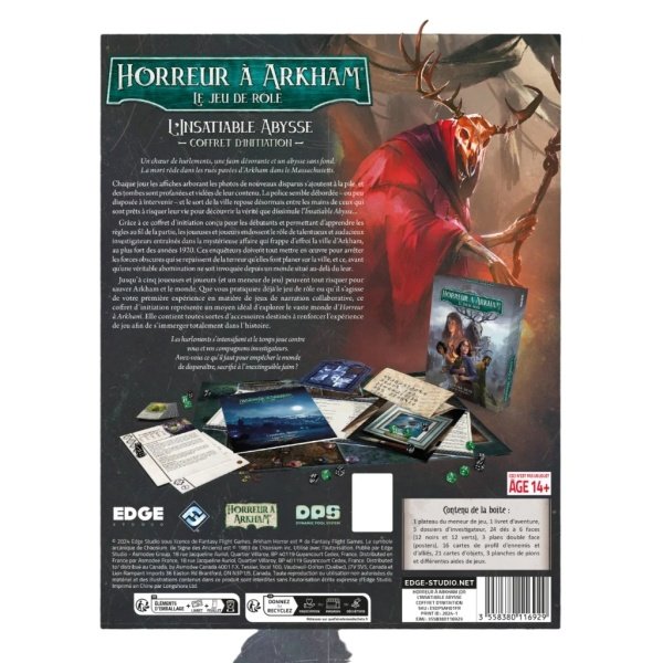 Horreur à Arkham JDR - L'Insatiable Abysse - Coffret D'Initiation – Image 9