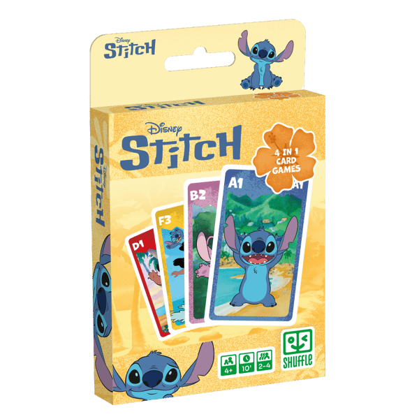 Jeu de famille 4 en 1 - Stitch
